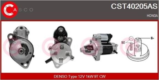 Starter CASCO CST40205AS Starter CASCO CST40205AS
