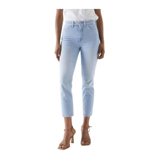 Salsa Dame Jeans Blå W29,