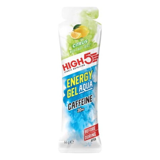 HIGH5 EnergyGel Koffein Sitrus66gr