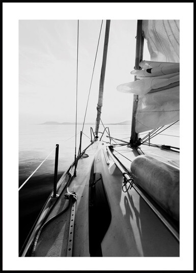 Sailing into Serenity Plakat Plakat / 21x30cm