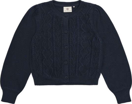 En Fant Cardigan Knit   Navy   98