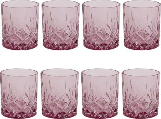 Nova Dynamic Whiskyglass 280ml 8pk Rosa Nova Dynamic Whiskyglass 280ml 8pk Rosa