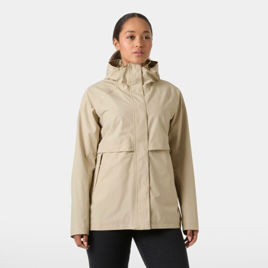 Helly Hansen Women's Sienna Rain Jacket Beige Xs