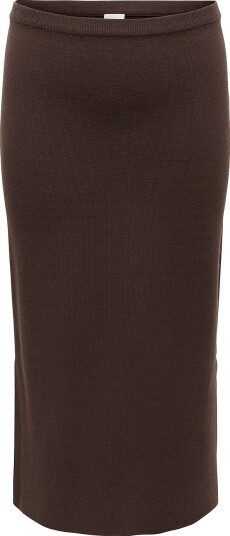 Only Carmakoma Midi skjørt Caribi Tube Skirt Brun