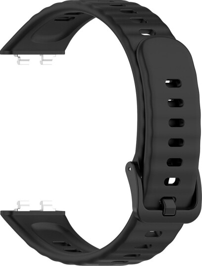 Silikonarmbånd til Huawei Band 11 Pro – Svart / Silikonarmbånd / Sportarmbånd