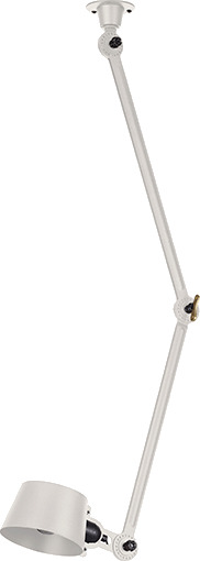 Tonone Bolt Taklampe med Dobbel Arm Sidemontert  Pur Hvit