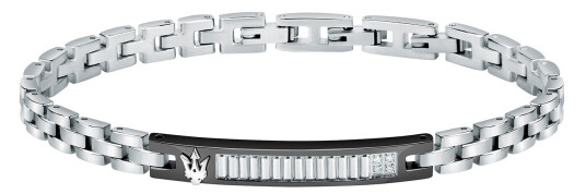 Maserati Diamonds Armbånd Rustfritt Stål JM423ATY17 - Herre - Stainless Steel