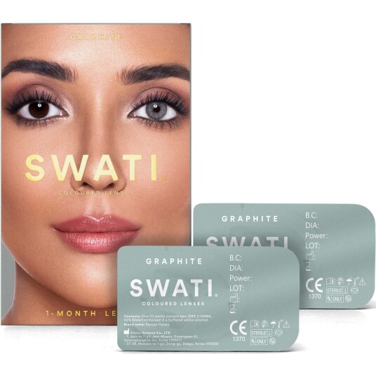 SWATI Cosmetics Graphite 1 Monyh Lenses