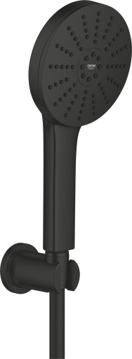 Grohe Vitalio Joy+ dusjsett, matt sort matte black 120 mm