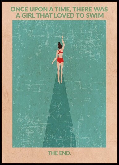 In the Open Water Plakat / 21x30cm