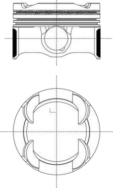 Stempel MAHLE 081 PI 00130 000 Stempel MAHLE 081 PI 00130 000