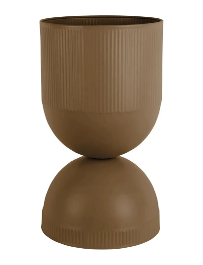 present time Plant Pot Tonar Large - Brown - H 45CM present time Plant Pot Tonar Large - Brown - H 45CM