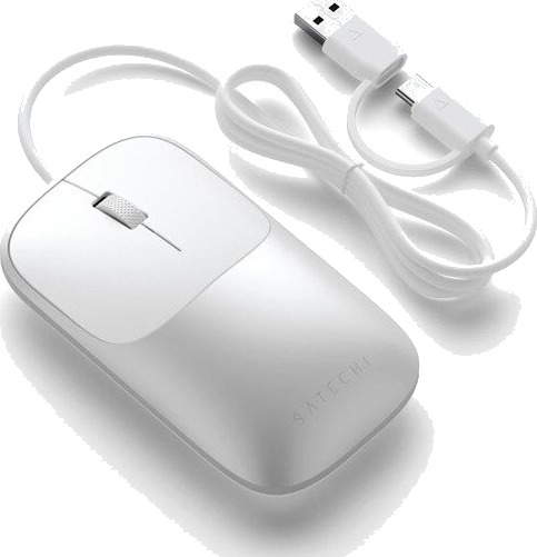 Satechi Slim LX Wired   Mus   Slv