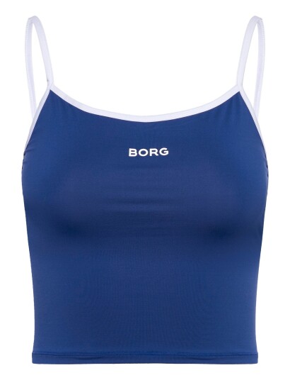 Björn Borg Borg Cropped Strap Tank Top Navy XL Björn Borg Borg Cropped Strap Tank Top Navy XL