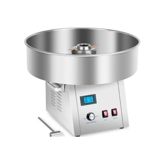 Royal Catering Sukkerspinnmaskin Rustfritt stål 62cm dempet vibrering 10010548