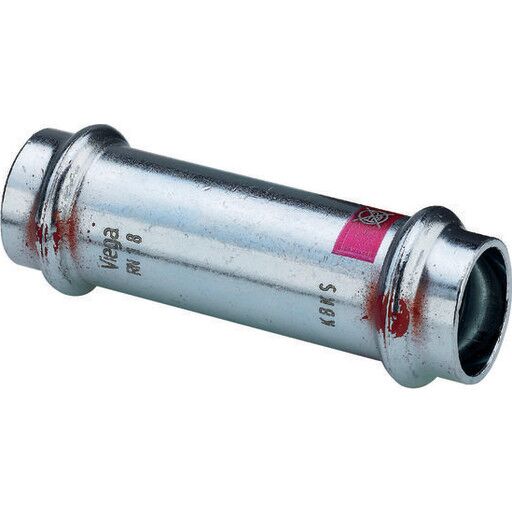 Viega Prestabo glidemuffe 18 mm i galvanisert stål for vannsystemer Viega Prestabo glidemuffe 18 mm i galvanisert stål for vannsystemer