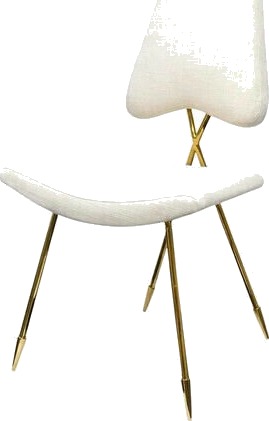 Maxime Dining Chair Belgium Stone Linen
