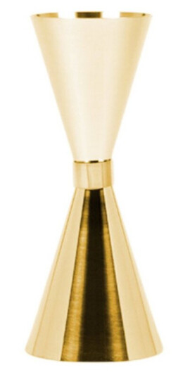 Jigger Mr Slim gullbelagt 30/45/60ml