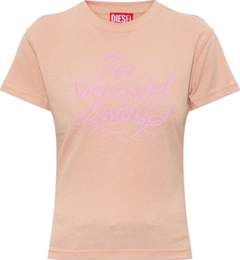Diesel Dame Topper Rosa L,