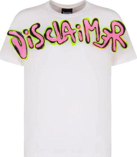Disclaimer Herre Topper Hvit M,