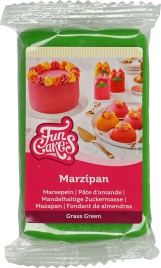 Grønn Marsipan Fra Funcakes 250g Grønn Marsipan Fra Funcakes 250g