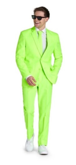 Boland Traciks Neon Lime Jakkesæt Opposuits OSUI-0162-EU62