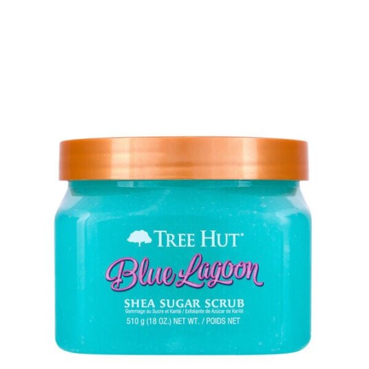 Tree Hut Shea Sugar Scrub Blue Lagoon 510g Tree Hut Shea Sugar Scrub Blue Lagoon 510g