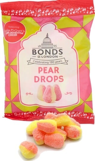 Pear Drops - Bonds of London 130 gram (UK)