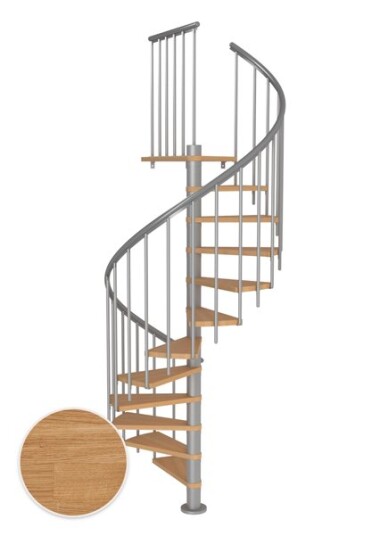 Dolle Montreal Spiral Eik Oljet Pearl Grey Classic3 14T Ø140