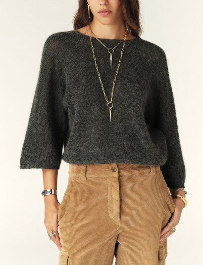ba&sh Jumper Isaac - Grey - 40