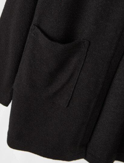 name it Nkfvicti Ls Knit Card L Noos Black 98