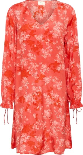 Cream Crbeatrice Dress   Red   40