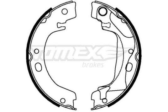 Bremsesko sett TOMEX Brakes TX 22 28