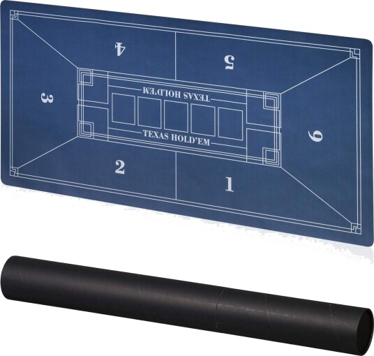 Pokerbordmatte – 120x60 cm sklisikker vanntett