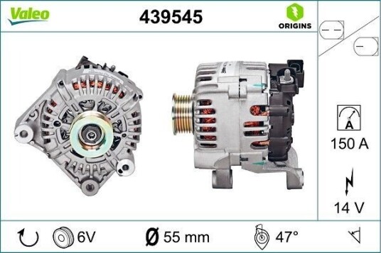 Dynamo VALEO 439545