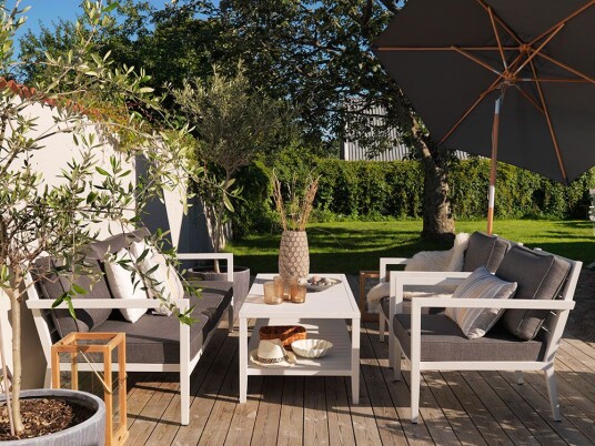 Brafab Chelles salongbord 65 X 143 cm hvit Brafab