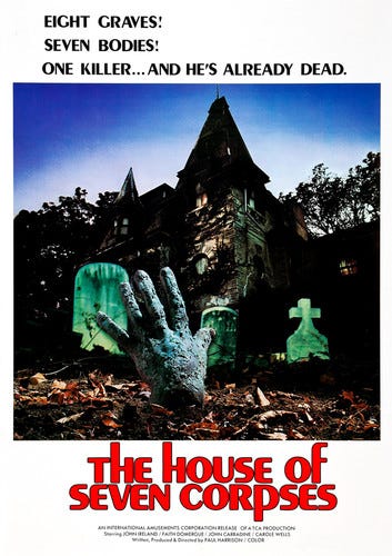 House Of Seven Corpses DVD House Of Seven Corpses DVD