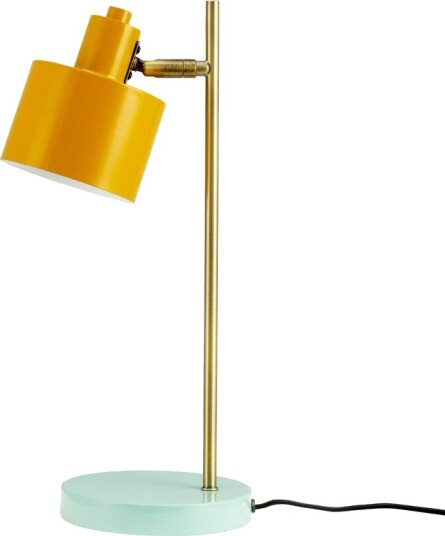 Dyberg Larsen Ocean Bordlampe Curry/ Messing/ Turkis Dyberg Larsen Ocean Bordlampe Curry/ Messing/ Turkis