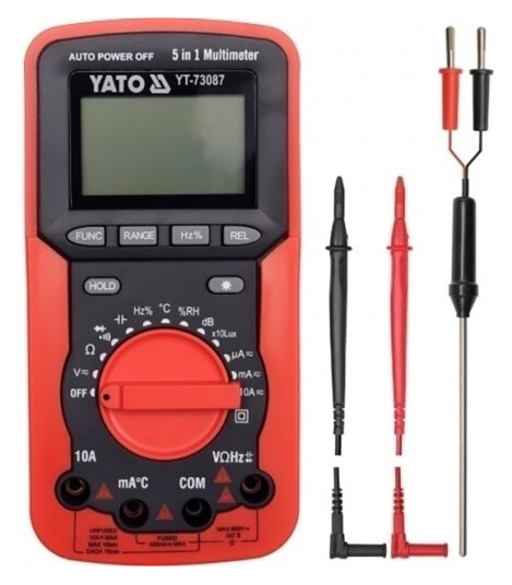 Yato Multimeter (5-i-1) YT-73087 Yato Multimeter (5-i-1) YT-73087