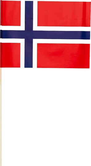 Globos Europe Håndflagg Norge 10-pakning 4306