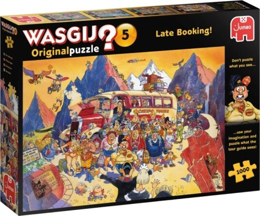 Wasgij Original 5 Puslespill Late Booking! 1000 Brikker