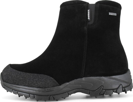 Pomar Women's Alppi Spike GORE TEX Ankle Boot Black Suede/Pu Suede/Spike 36