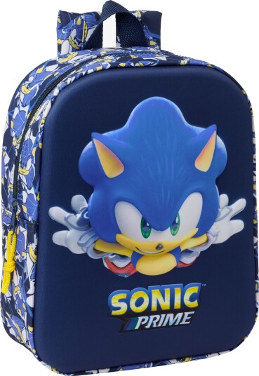 Sonic The Hedgehog 3d Mini Ryggsekk 6l City Sonic The Hedgehog 3d Mini Ryggsekk 6l City