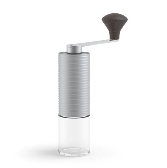 mill-one Compact Manual Coffee Grinder - Matte Silver mill-one Compact Manual Coffee Grinder - Matte Silver