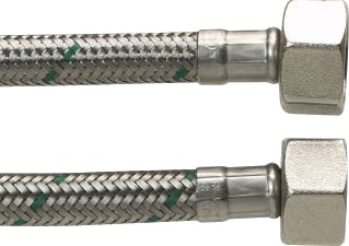 Neoperl Spx Tilslutningsslange Til Drikkevand - 10 Mm X 1/2" X 300 Mm - Leveres Med Ophæng