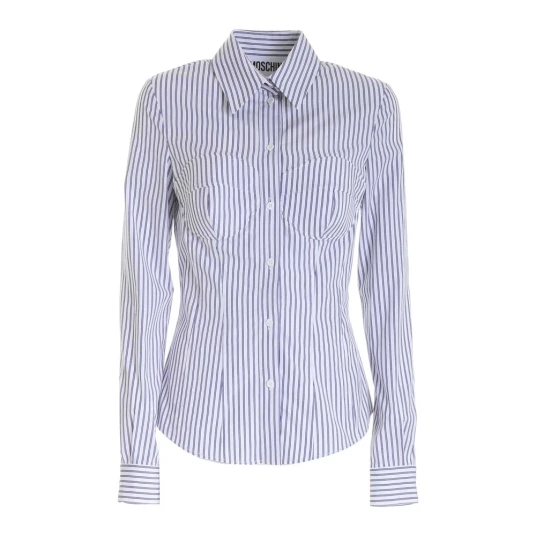 Moschino Dame Bluser & Skjorter Blå M, Moschino Dame Bluser & Skjorter Blå M,
