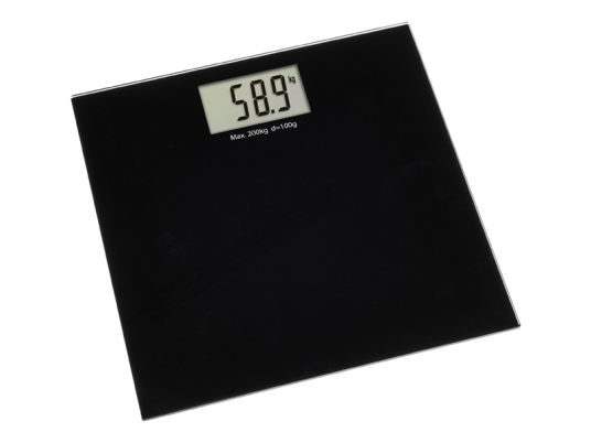Tfa Dostmann 50.1015.01 Elektronisk Personvekt 200 Kg Sort 5 Kg Kg Lb St Rektangel