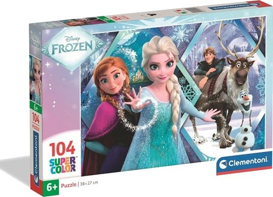 Clementoni Puzzle Frozen 104 pieces 2D Puslespill