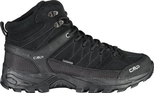 Menns Cmp Rigel Mid Trekking Shoe Wp Nero/Nero S. 41 (3Q12947-72Yf)