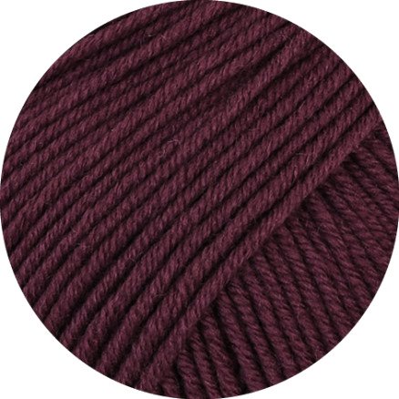Lana Grossa Cool Wool Big Garn 1044 Svart Rød